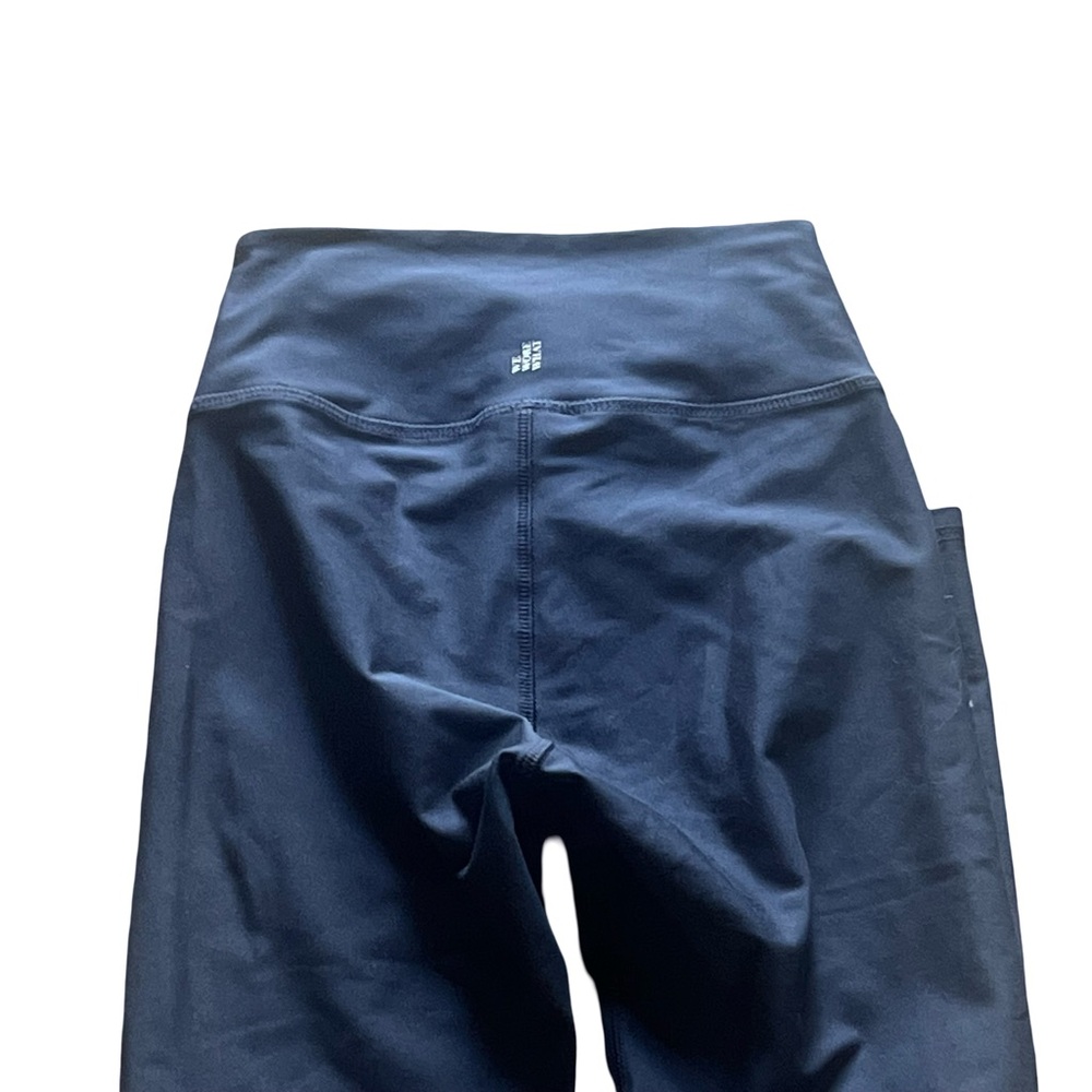 We wore what blue navy tie up leggings size XS - Picture 3 of 4
